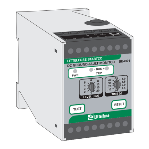 Littelfuse Startco SE-601 manual