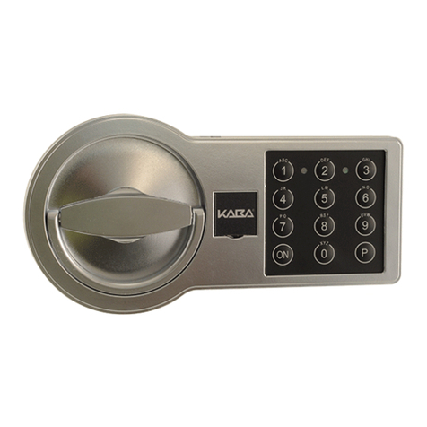 Kaba Mauer 82021 Code-Combi K operating instructions