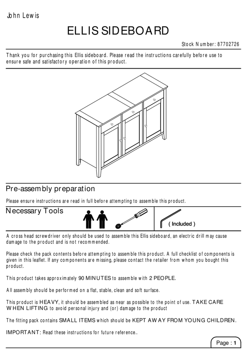 John Lewis ELLIS 87702726 manual John Lewis ELLIS 87702726 manual