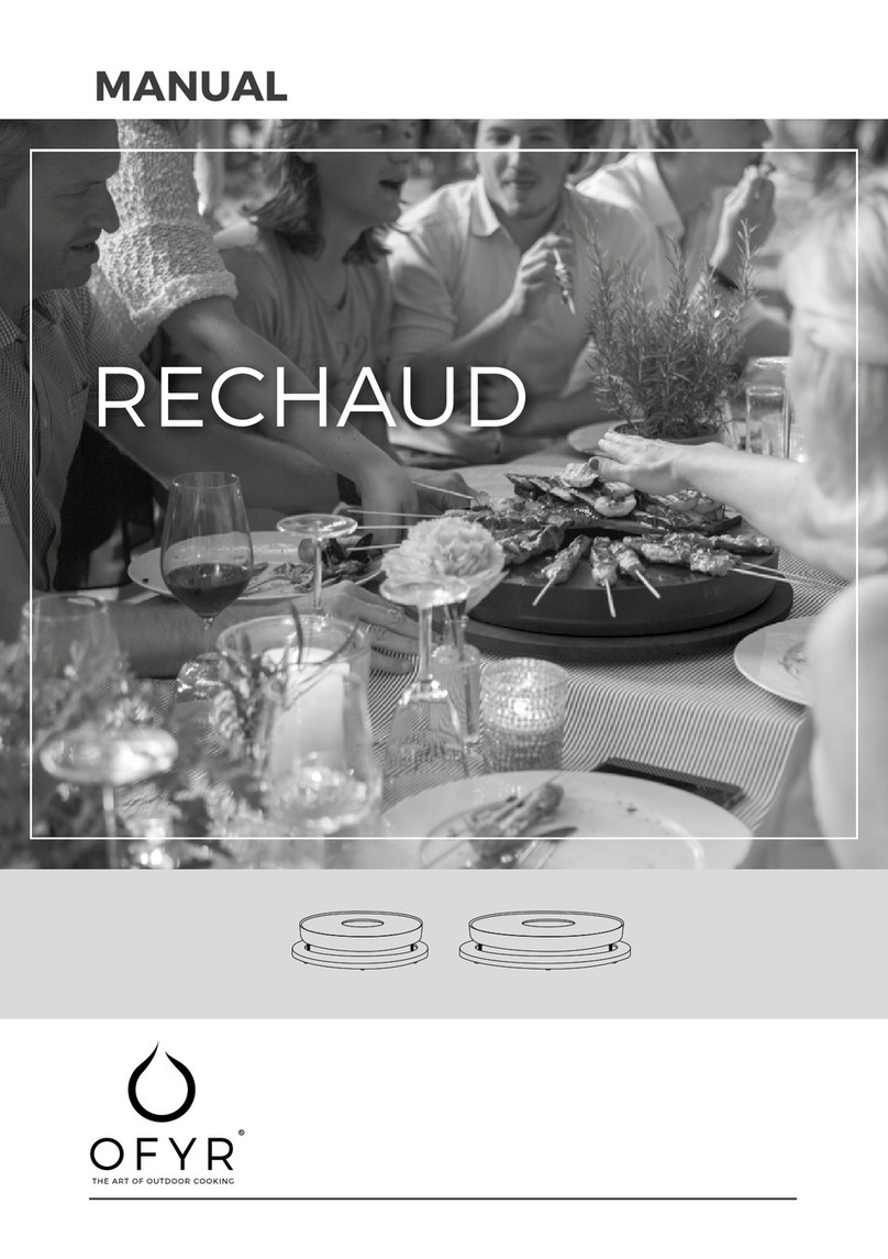 OFYR RECHAUD 30 manual OFYR RECHAUD 30 manual