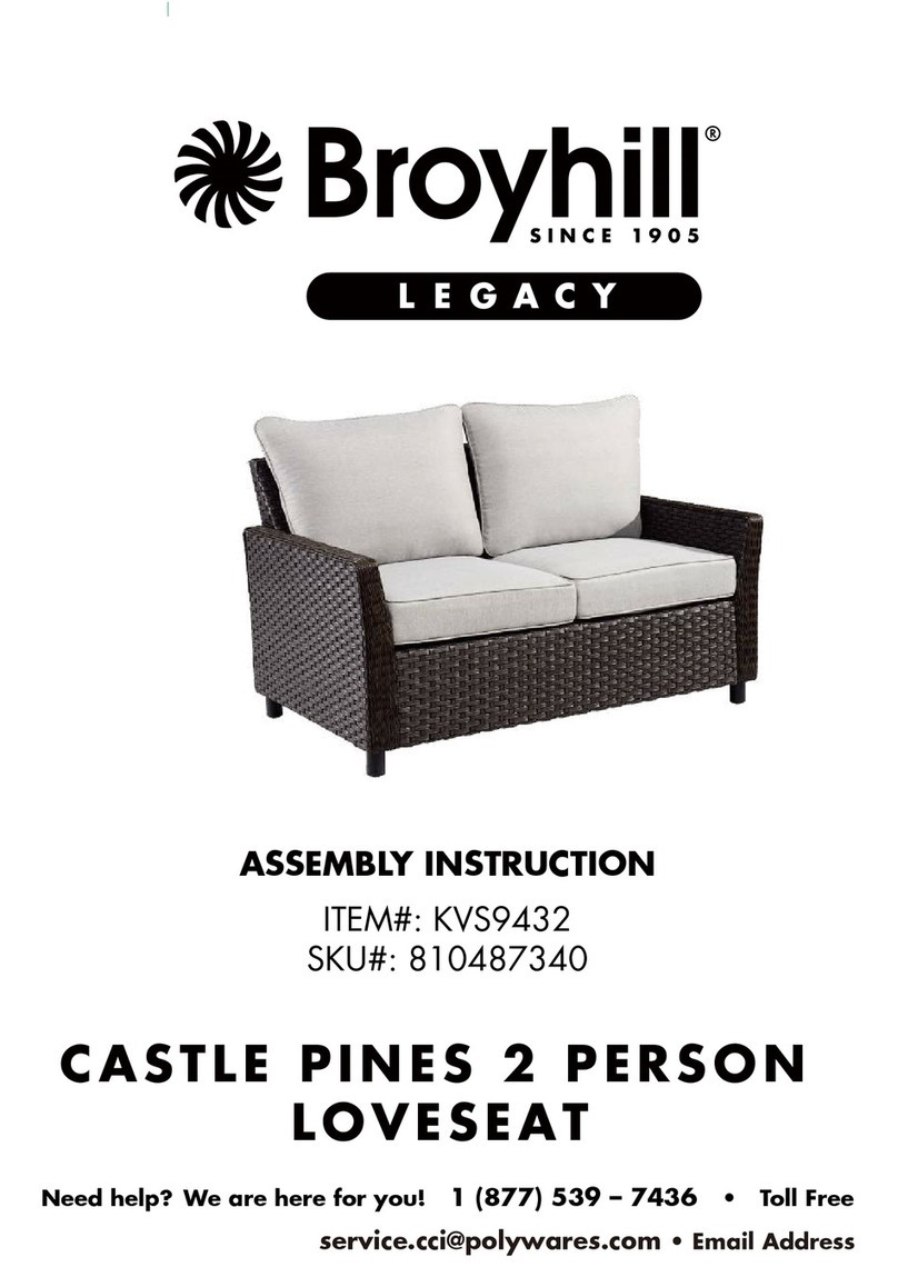 Broyhill Legacy Castle Pines KVS9432 User manual