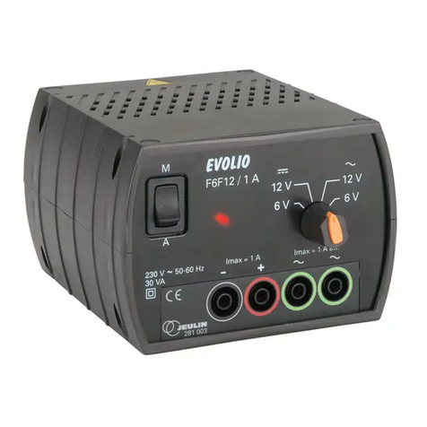 Jeulin Evolio F6F12/1A manual