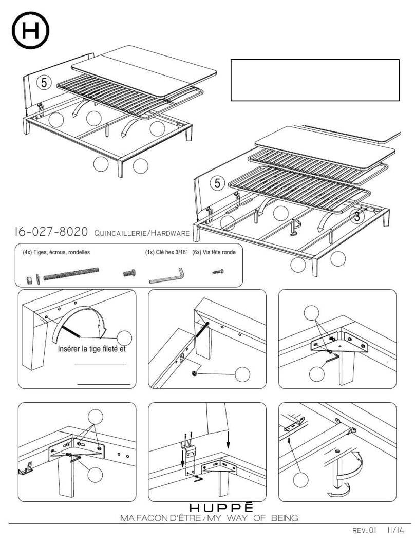 HÜPPE 8020 Assembly instructions