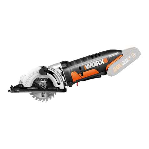 Worx WX527 Operation instructions