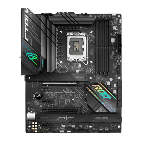 Asus ROG STRIX B660-F Gaming WiFi User manual