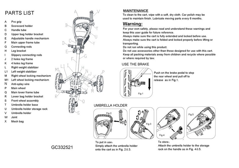 Costway GC332521 User manual