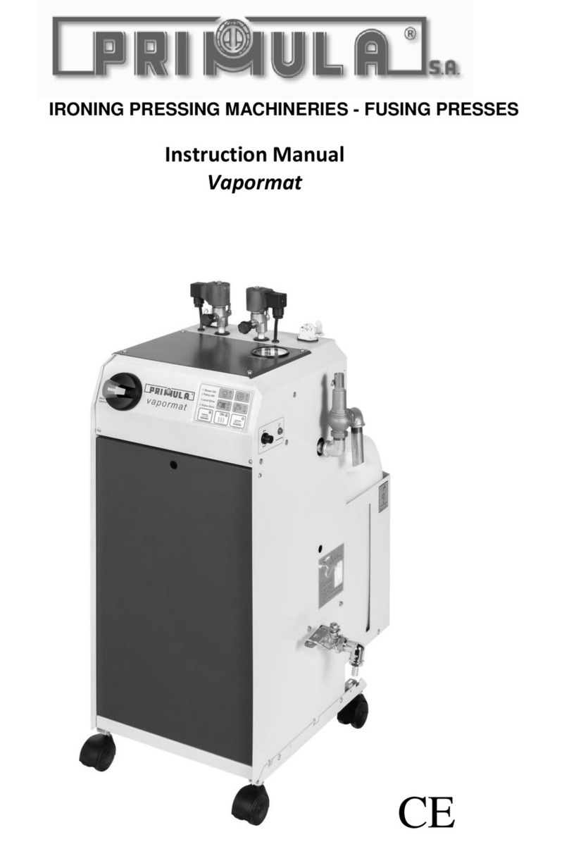Primula Vapormat User manual