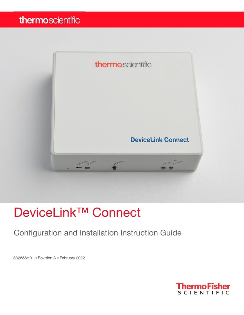 ThermoFisher Scientific DeviceLink Connect Configuration and Installation Instruction Guide ThermoFisher Scientific DeviceLink Connect Configuration and Installation Instruction Guide