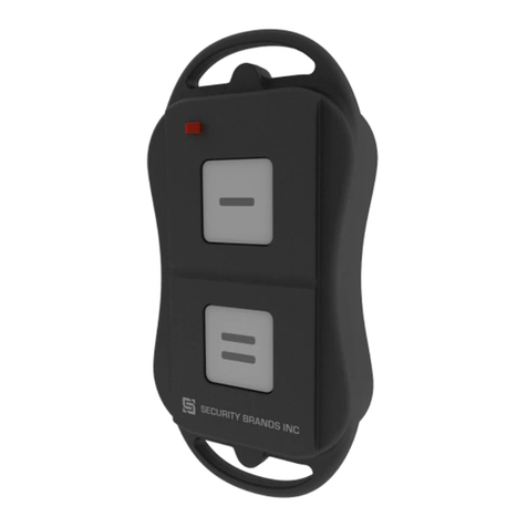 Security Brands Ridge Remote instructions