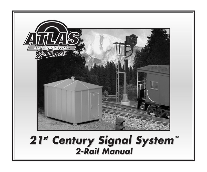 Atlas O Scale 21st Century Signal User manual