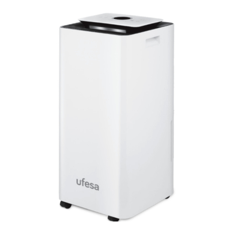 UFESA DH5020 instruction manual