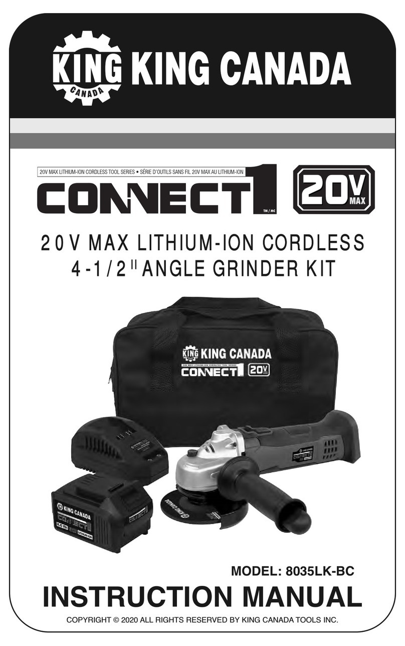King Canada CONNECT 1 8035LK-BC instruction manual