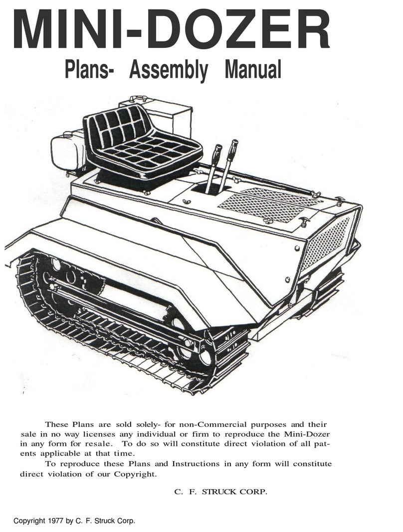 Struck MINI-DOZER User manual