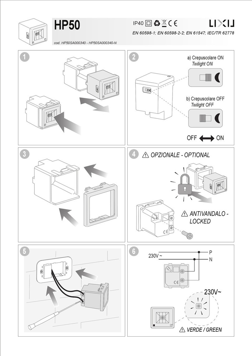 LIXIL HP50 Series quick start guide