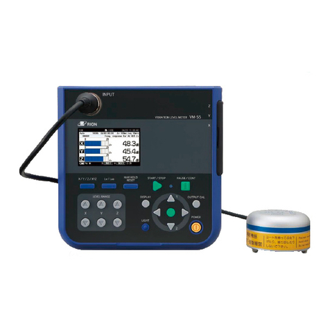 Rion VM-55 instruction manual