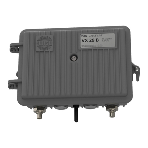 Wisi VX 29 B Series User manual