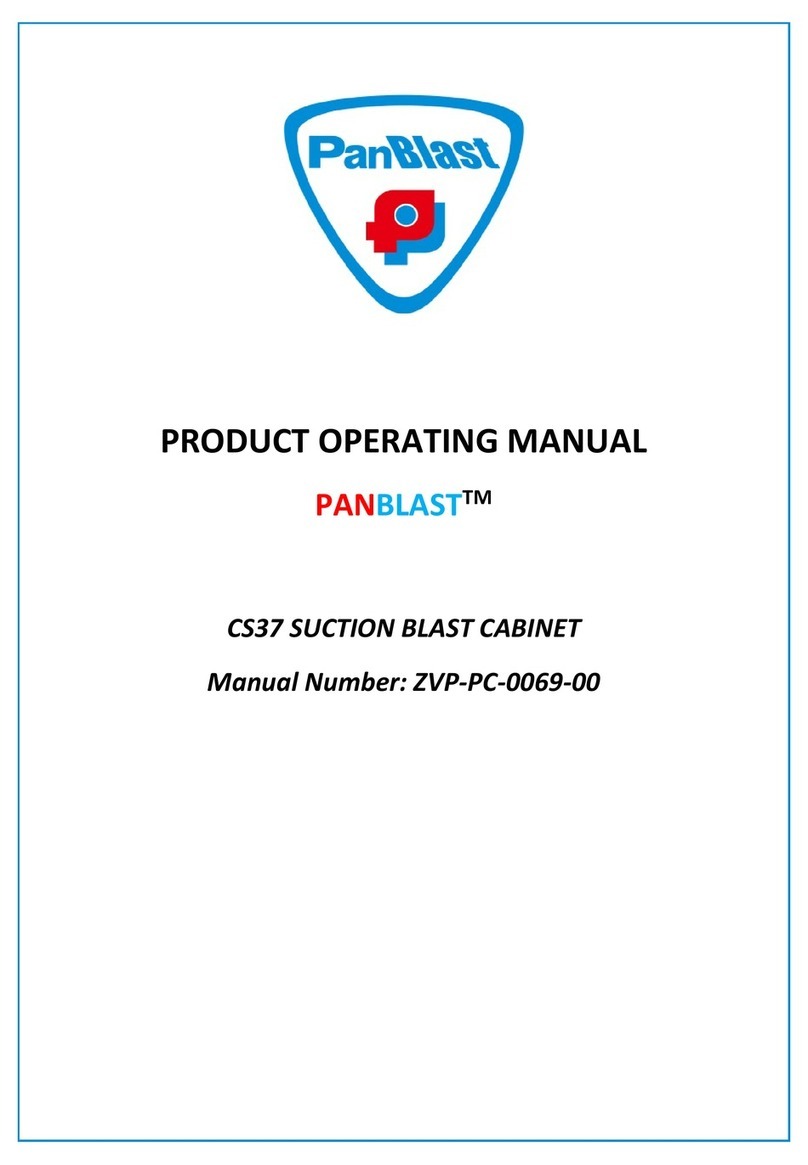 Panblast ZVP-PC-0069-00 Product Operating Manual