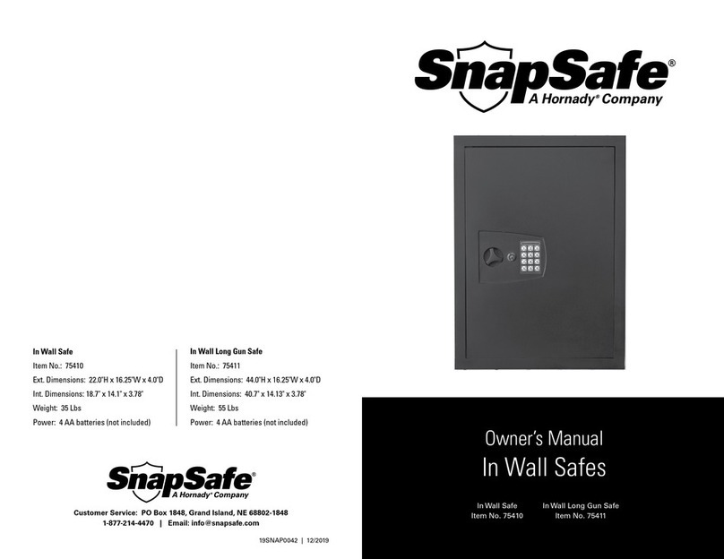 Hornady SnapSafe 75410 owner's manual