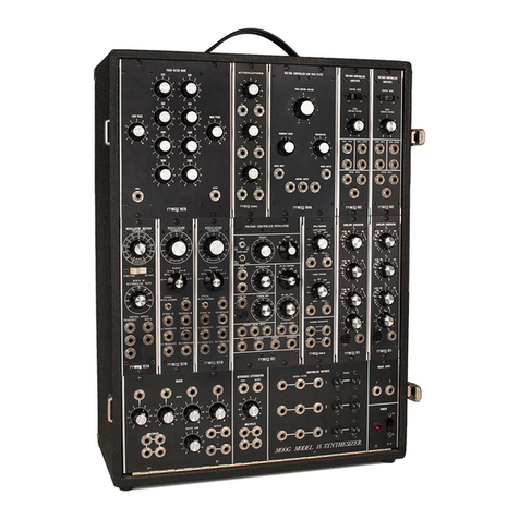 Moog SYSTEM 15 User manual