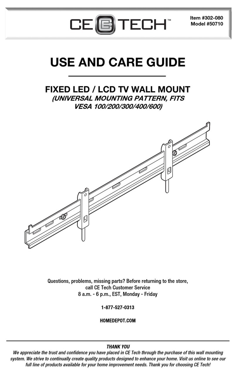 CEO Tech 50710 Use and care guide