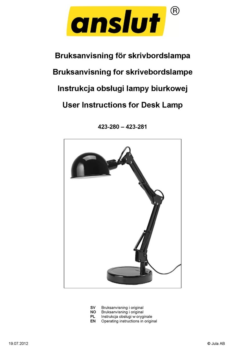 Anslut 423-280 User manual