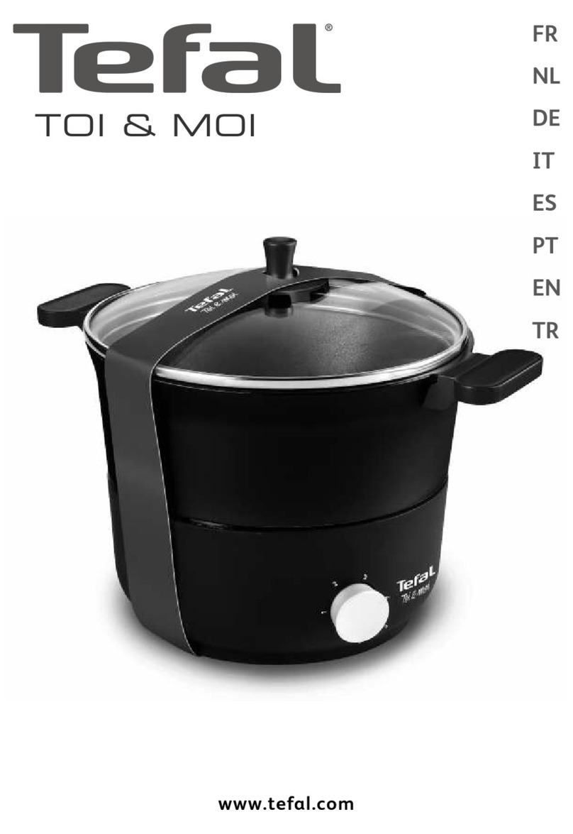 TEFAL TOI & MOI STEW FOR 2 User manual