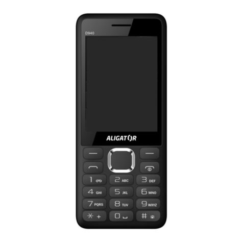 ALIGATOR D940 DualSIM User manual ALIGATOR D940 DualSIM User manual