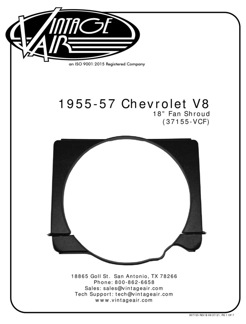 Vintage Air 1955-57 quick start guide