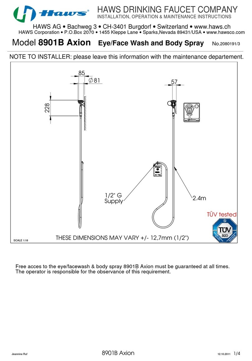 Haws 8901B Axion Guide