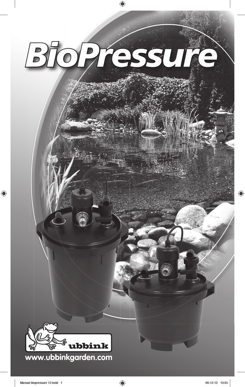 ubbink BioPressure II 6000 User manual