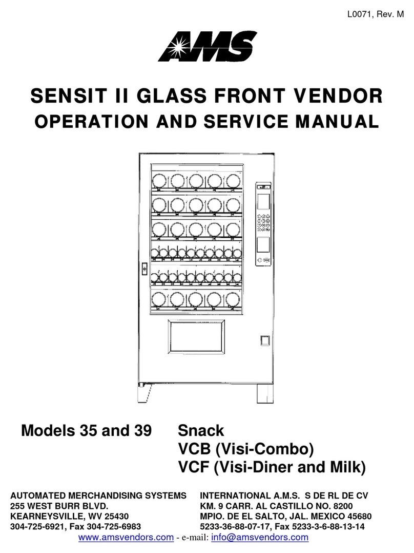 AMS SENSIT II 35 Operation and service manual