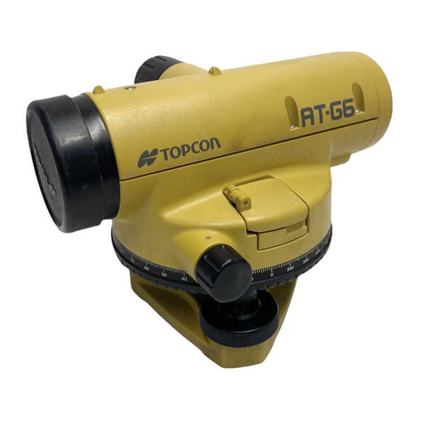 Topcon AT-G4 instruction manual