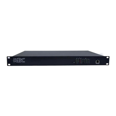 KBC eCopper EERF16-GN3-R-RX-B User manual