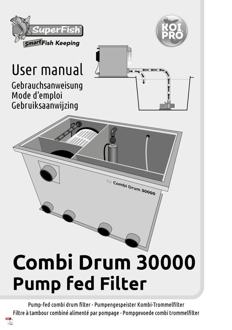 KoiPro Combi Drum 30000 user manual