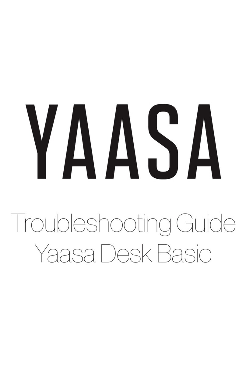 Yaasa Desk Light troubleshooting guide