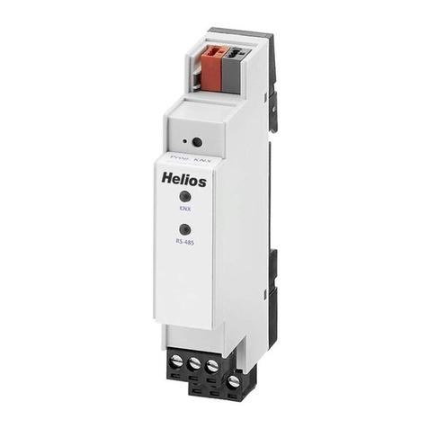 Helios KWL-KNX Connect Installation and operating instructions
