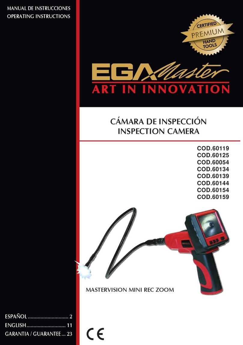 EGAmaster MASTERVISION MINI REC ZOOM 60119 User manual