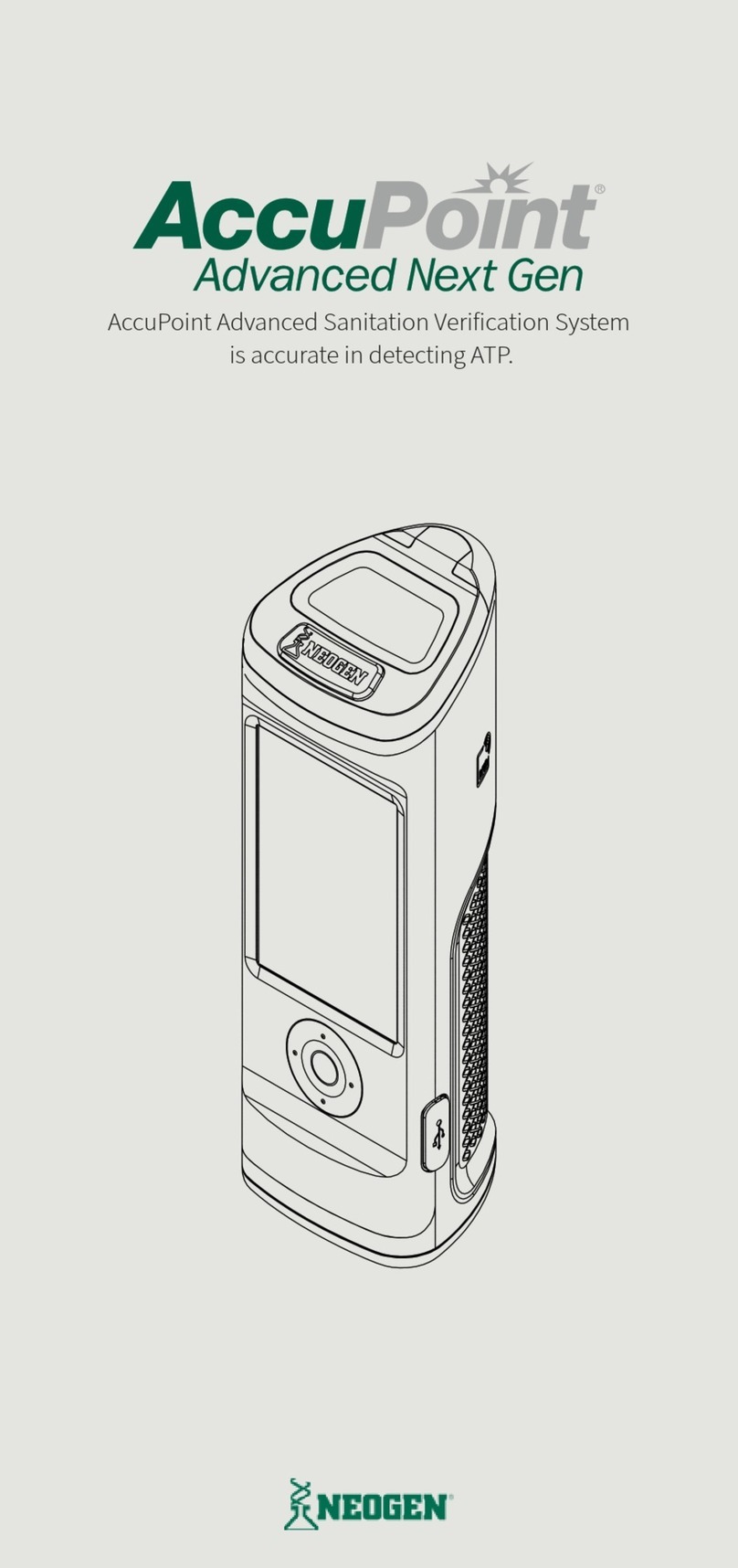 Neogen AccuPoint quick start guide