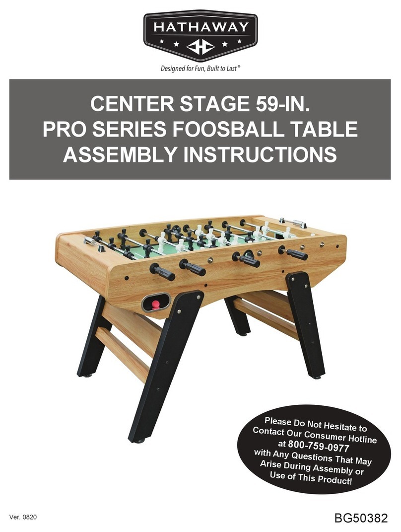 Hathaway PRO Series Assembly instructions