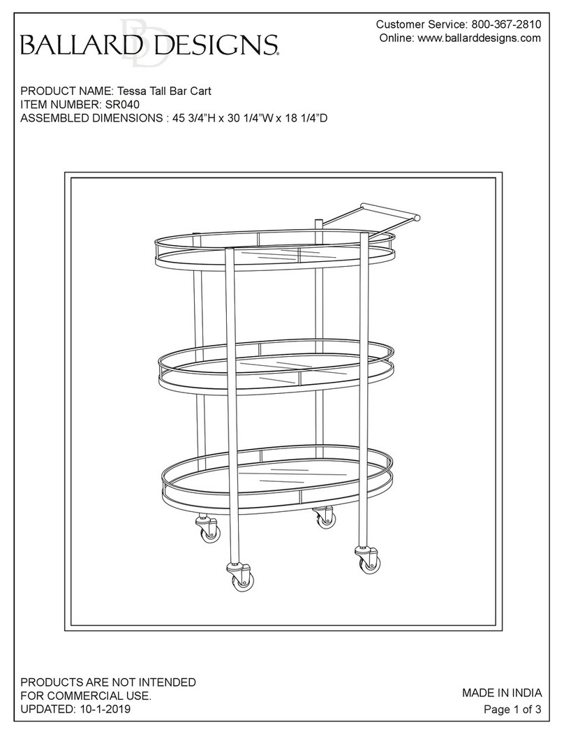 Ballard Designs SR040 quick start guide