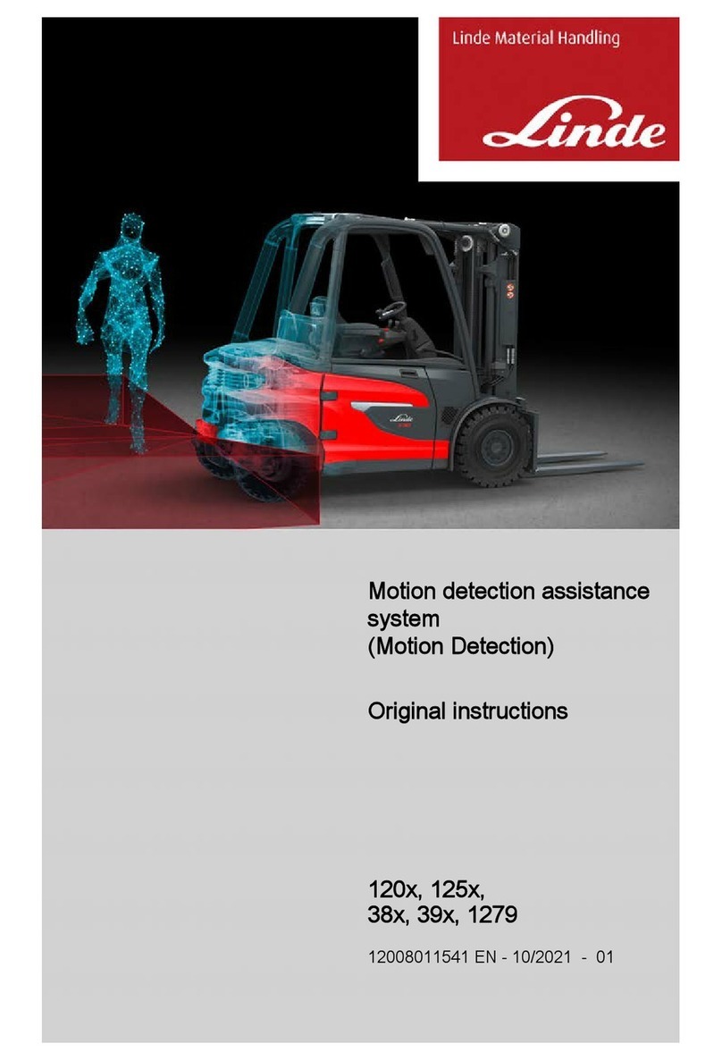 Linde 120 Series User manual