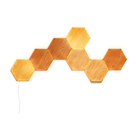 Nanoleaf Wood Look Hexagons quick start guide