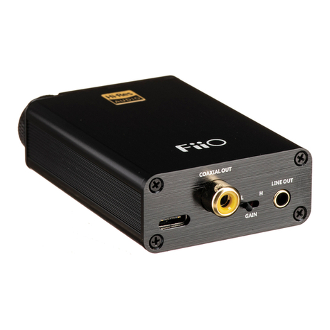 Fiio E10K-TC quick start guide