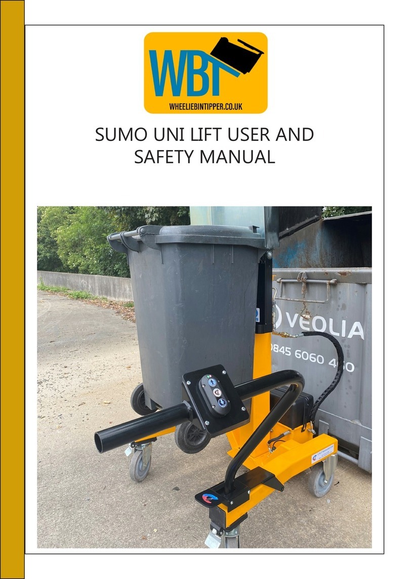 WBT SUMO UNI LIFT User and safety manual