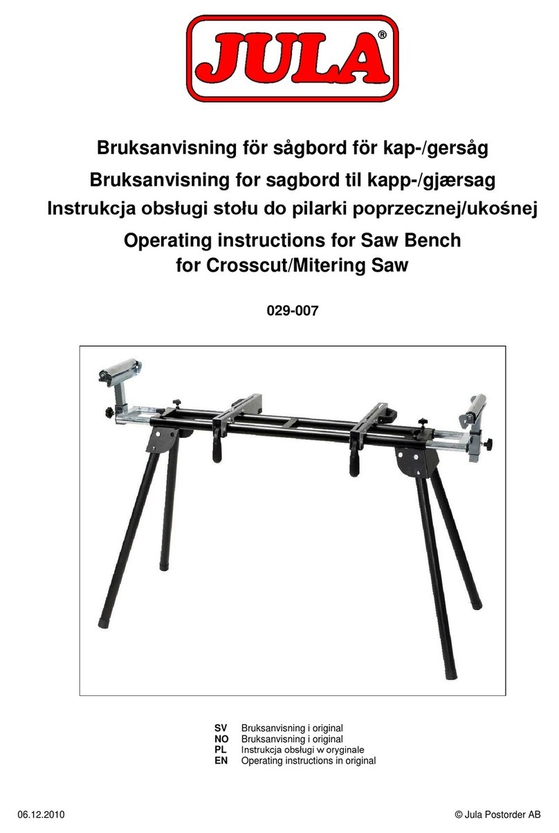 Jula 029-007 operating instructions