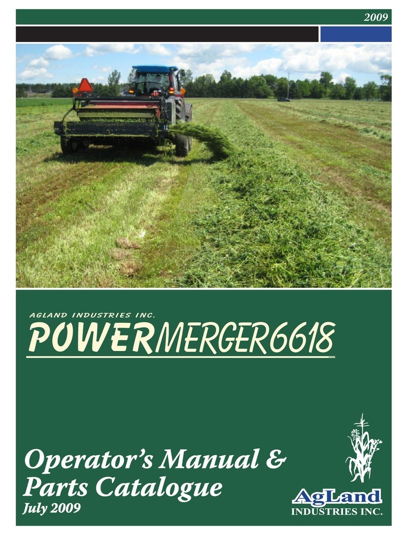 AgLand POWERMERGER6618 Operator's manual