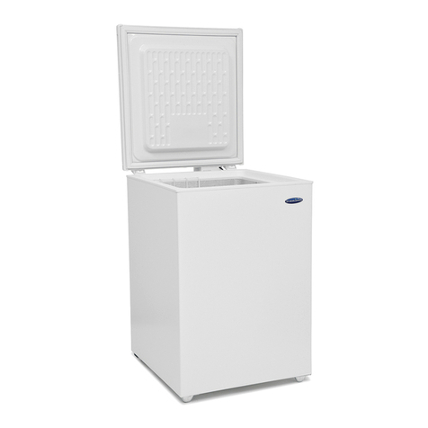 Iceking CFAP66W Installation and operating manual