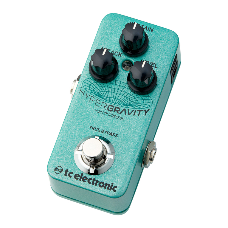 TC Electronic HYPERGRAVITY User manual