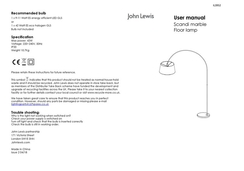 John Lewis Scandi User manual