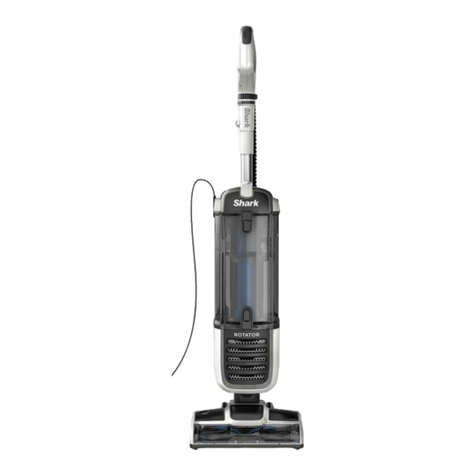 Shark Rotator Pet Plus NV255 quick start guide